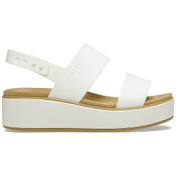 Crocs Brooklyn Low Wedge Matte Wrap Sandals